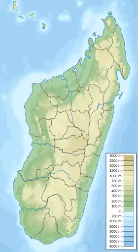 Parque nacional de Kirindy Mitea ubicada en Madagascar