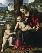 Bernardino Luini, 1515. Hay otra versión del mismo tema.