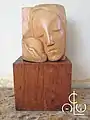 Virgen con el niño de CC van Asch van Wijck 16 cm