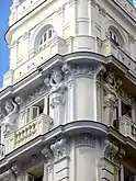 Chaflán del antiguo Hotel Internacional