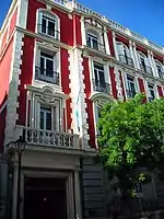 Embajada de Argentina en Madrid.