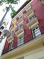 Embajada de Ecuador en Madrid.