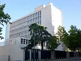 Embajada de los Estados Unidos en Madrid.