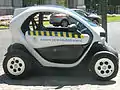 Renault Twizy de los agentes de movilidad de Madrid.