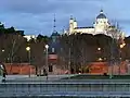 Madrid Río, Ermita Virgen del Puerto obra del arquitecto Pedro Ribera.