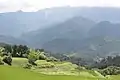 Vista desde la colina que se encuentra en Magome.