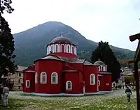 Iglesia principal del monasterio.