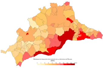 Densidad de población 2021