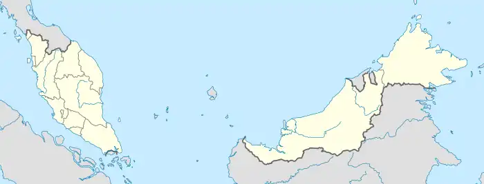 Kota Kinabalu ubicada en Malasia