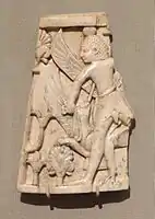 Hombre y Grifo en combate, fenicio, Museo de Arte de Cleveland