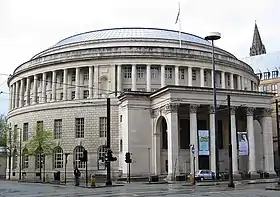 La neoclásica Biblioteca Central de Mánchester