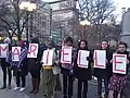 Manifestación por su asesinato