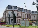 Antigua mansión Escobedo, por Refugio Reyes Rivas. Hoy Hotel Alameda.