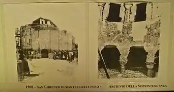 Estado antes de la restauración