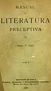 Manual de Literatura Preceptiva (1900).