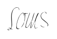 Firma de Luis XIII de Francia