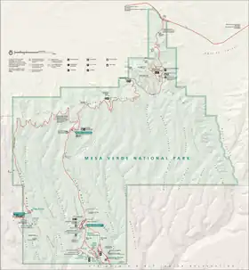 Mapa del parque