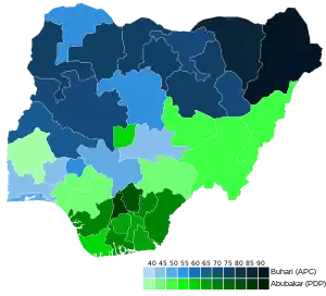 Elecciones generales de Nigeria de 2019