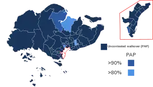 Elecciones generales de Singapur de 1968