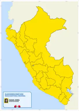 Elecciones generales de Perú de 1950