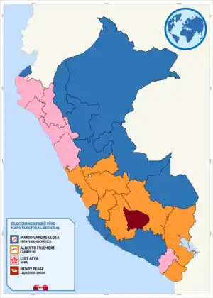 Elecciones generales de Perú de 1990