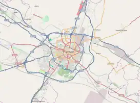 Pasarela de Delicias ubicada en Zaragoza