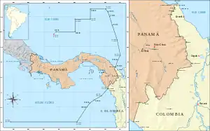 Frontera entre Colombia y Panamá