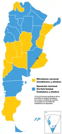 Elecciones primarias de Argentina de 2017