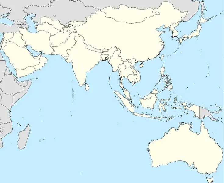 Copa de Clubes de Asia 1998-99 está ubicado en AFC