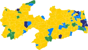 Elecciones estatales de Paraíba de 2022