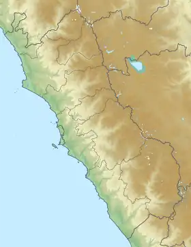 Isla Pescadores ubicada en Departamento de Lima