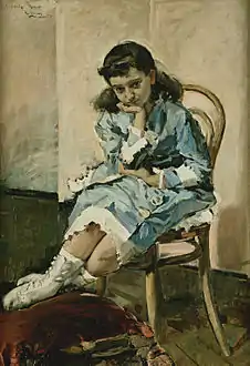 María Guerrero, niña (1878)