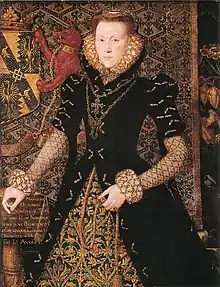 Retrato de Margaret Audley, duquesa de Norforlk (1562).