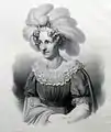 María Teresa, reina consorte de Antonio I de Sajonia.