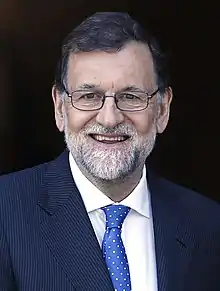 Mariano Rajoy6.º (2011-2018)27 de marzo de 1955 (68 años)