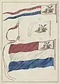 Banderas de la República de Batavia.