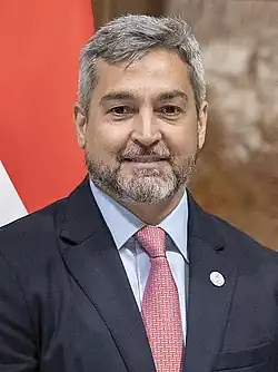 Mario Abdo Benítez 51.º presidente de la República del Paraguay (2018-2023)52 años