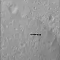 Lugar de aterrizaje del rover Curiosity en "Yellowknife" Quad 51 en Aeolis Palus en el cráter Gale.