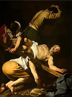 Crucifixión de San Pedro (Caravaggio)