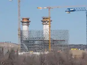 Obras de la Torre del Agua