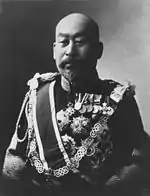 3.º Residente-General, el vizconde Terauchi Masatake, el 30 de mayo de 1910.