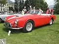 Maserati A6G/54 Frua, en el concurso de elegancia Villa d'Este, Lago de Como