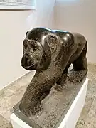 Escultura de Chimpancé