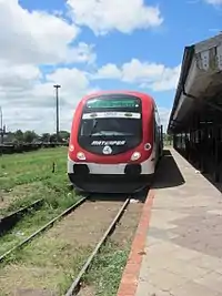 Formación Materfer que recorre el ramal