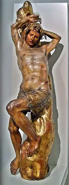 Martirio de san Sebastián, Museo Nacional de Escultura