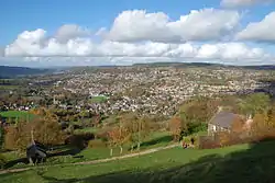 Matlock, capital del condado de Derbyshire