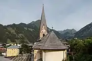 Matrei in Osttirol, la iglesia catolica (Pfarrkirche Sankt Albanus)