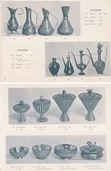 Diseño de objetos de uso Art Déco de Maurice Ascalon, Pal-Bell, 1939-1950.