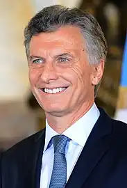 ArgentinaMauricio Macri*2015–2019