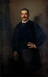 Retrato, por Philip de László, 1899.